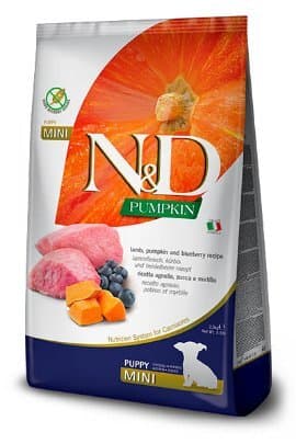 N&D Pumpkin Puppy Lamb&Blueberry Mini