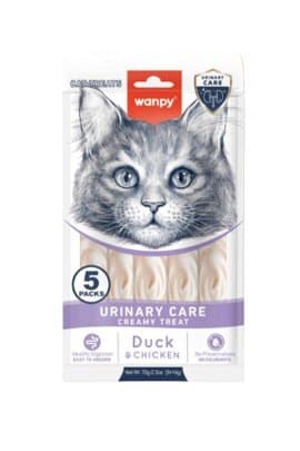 Wanpy Urinary Care pasta za macke pacetina i piletina 5x14 g