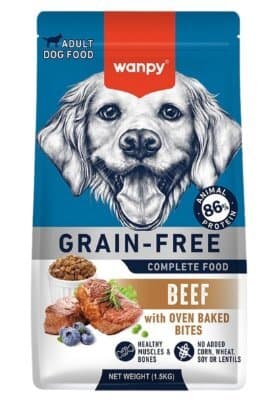 Wanpy Grain Free hrana za pse, govedina
