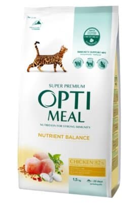 Optimeal hrana za macke piletina 1.5kg