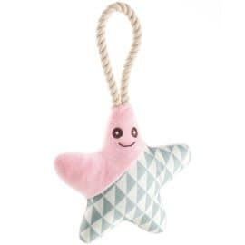 Igracka za pse Salima zvezda 18cm pink