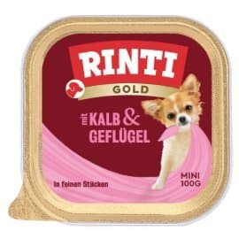 Rinti Gold Mini teletina i zivina, pasteta za pse 100g