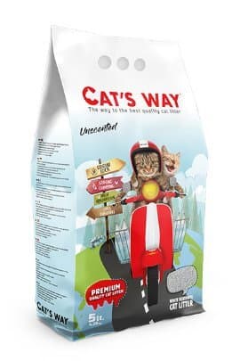 Cats Way Natural White posip za macke