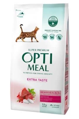 Optimeal hrana za macke teletina 1.5kg