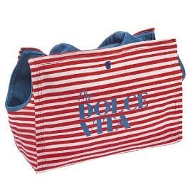 Torba Dolcevita crvena 40x30x20cm