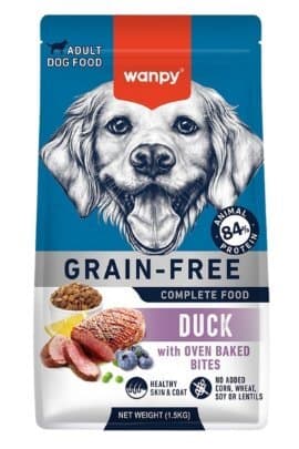 Wanpy Grain Free hrana za pse, pačetina