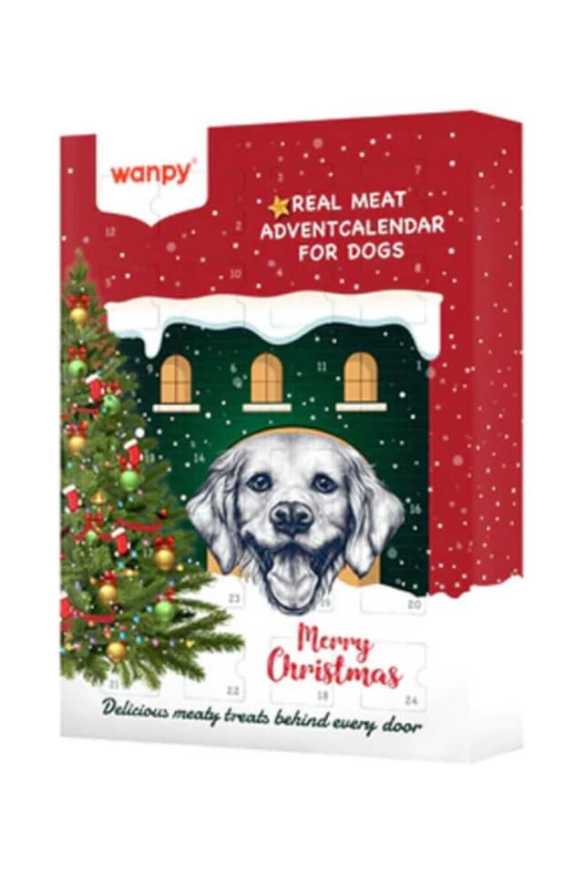 Wanpy Advent kalendar sa poslasticama za pse 100 g