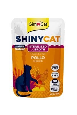 Gimcat Shinycat piletina, sos za sterilisane macke 70g