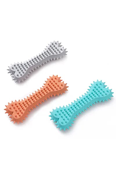 Besta igracka za pse kost Spikes 15cm mix boja