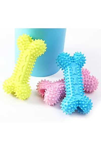 Besta igracka za pse kost Spikes 12cm mix boja