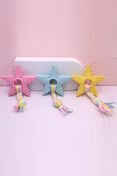 Besta igracka za pse Pastel star 18cm