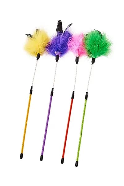 Besta igracka za macke Feather pecaljka 50cm