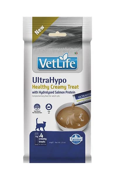 Vet Life Ultrahypo dijetetska pasta za macke, hidrolizovani protein lososa 60 g