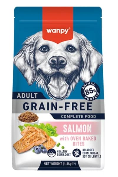 Wanpy Grain Free hrana za pse, losos