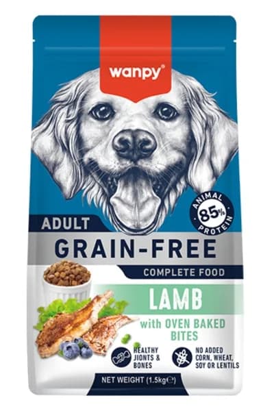 Wanpy Grain Free hrana za pse, jagnjetina