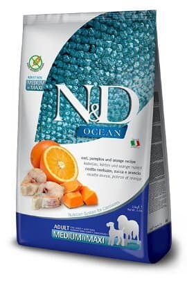 N&D Ocean Codfish Pumpkin&Orange Medium&Maxi