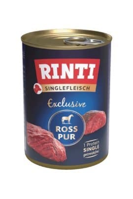 Rinti Singlefleisch Exclusive konjsko meso, konzerva za pse 400g