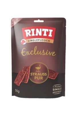 Rinti Exclusive nojevo meso, poslastica za pse 50g