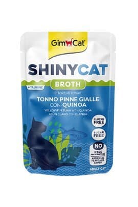 Gimcat Shinycat zutorepa tuna i kinoa, sos za macke 70g