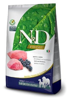 N&D Prime Lamb&Blueberry Medium&Maxi
