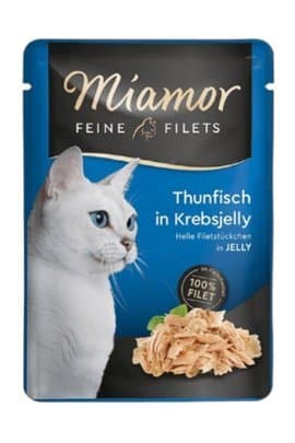 Miamor Feine Filets tuna i kraba u zeleu, sos za macke 100g