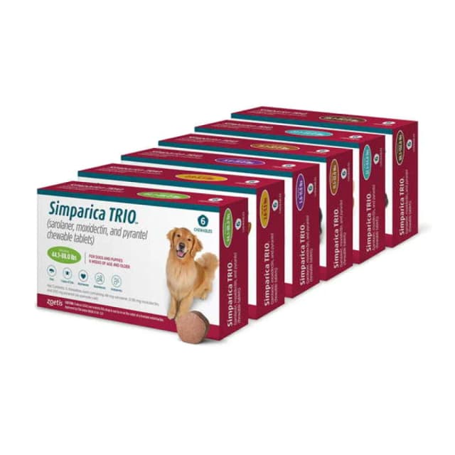 Trio Simparica tablete za žvakanje za pse