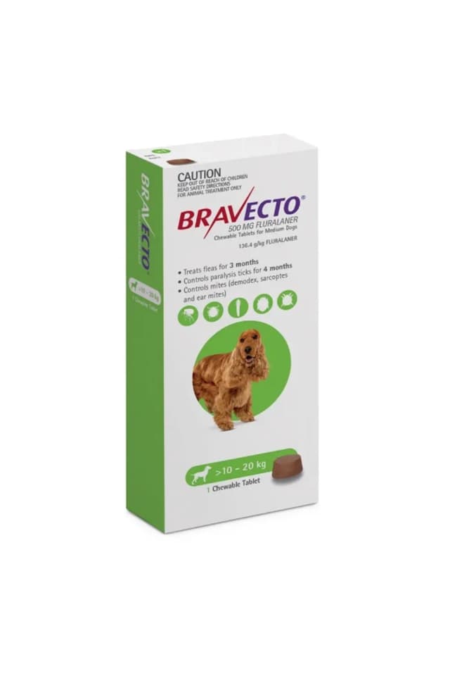 Bravecto tablete za zaštitu od buva i krpelja za pse