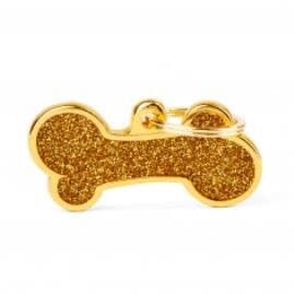 BIG BONE GLITTER GOLD
