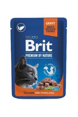 Brit Premium sosic za sterilisane macke losos 100g