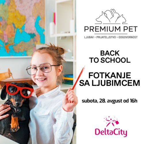BACK TO SCHOOL FOTKANJE SA LJUBIMCIMA