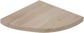 Drvena stajalica za glodare ugao 19x19x2cm