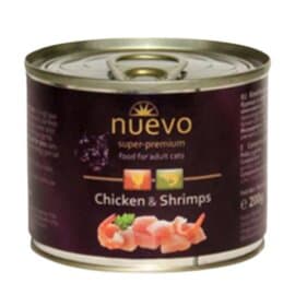 Nuevo Piletina i Skampi Grain Free za macke 200g
