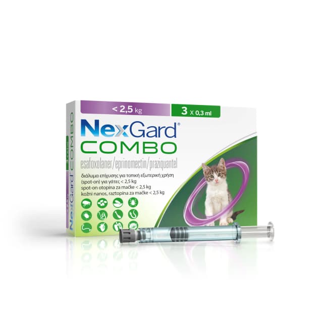 NexGard Combo SpotOn za mačke