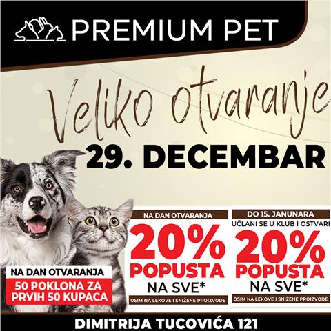 Premium Pet Dimitrija Tucovića